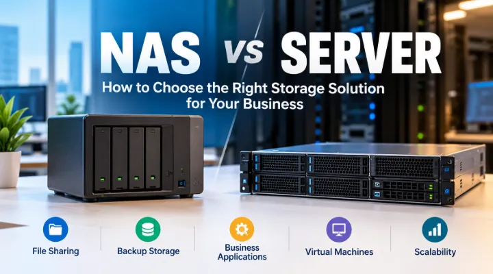 NAS or Server Storage: Which Fits Your Business Requirements?
